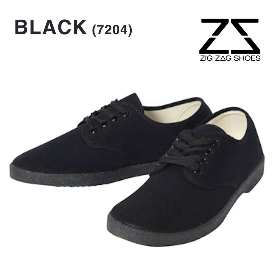 ZIG-ZAG shoes ジグザグシューズ 7201 7204 シリーズ キャンバス