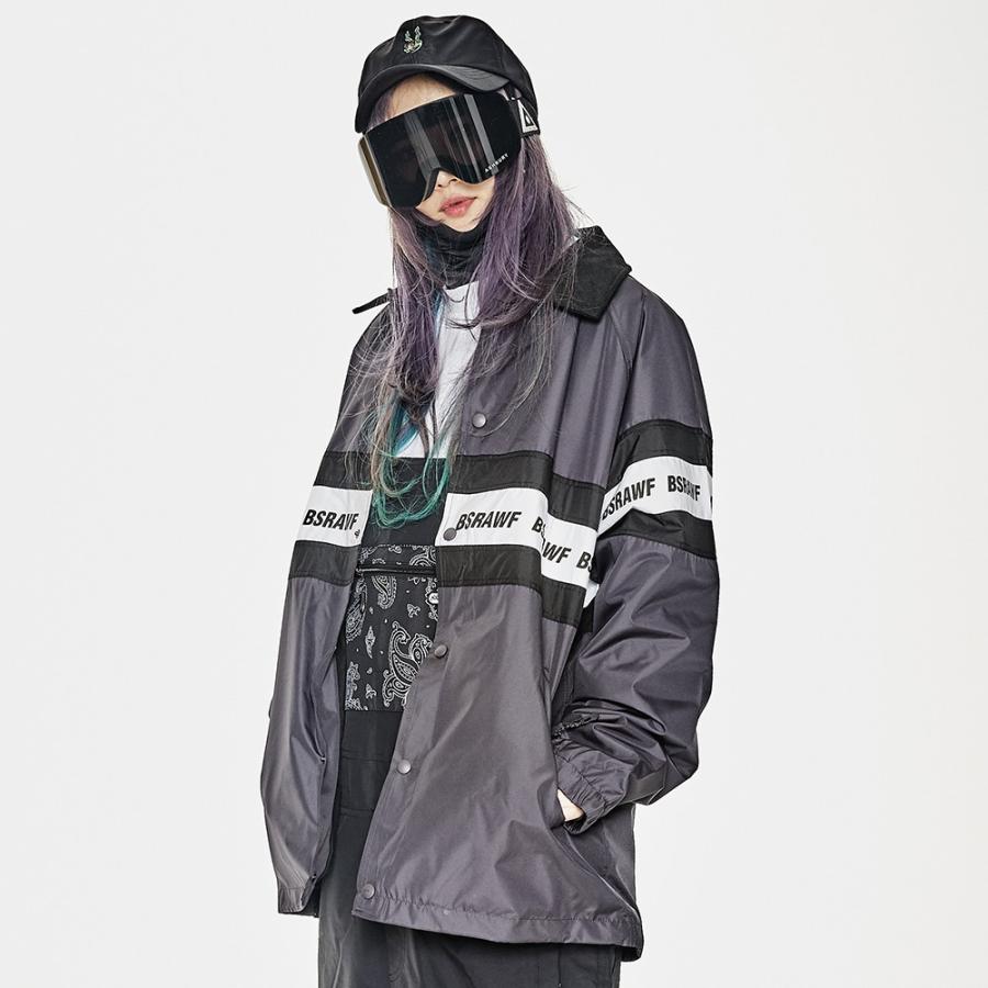 BSRAWF ライン コーチ ジャケット スノーボード ウェア 防水 4カラー