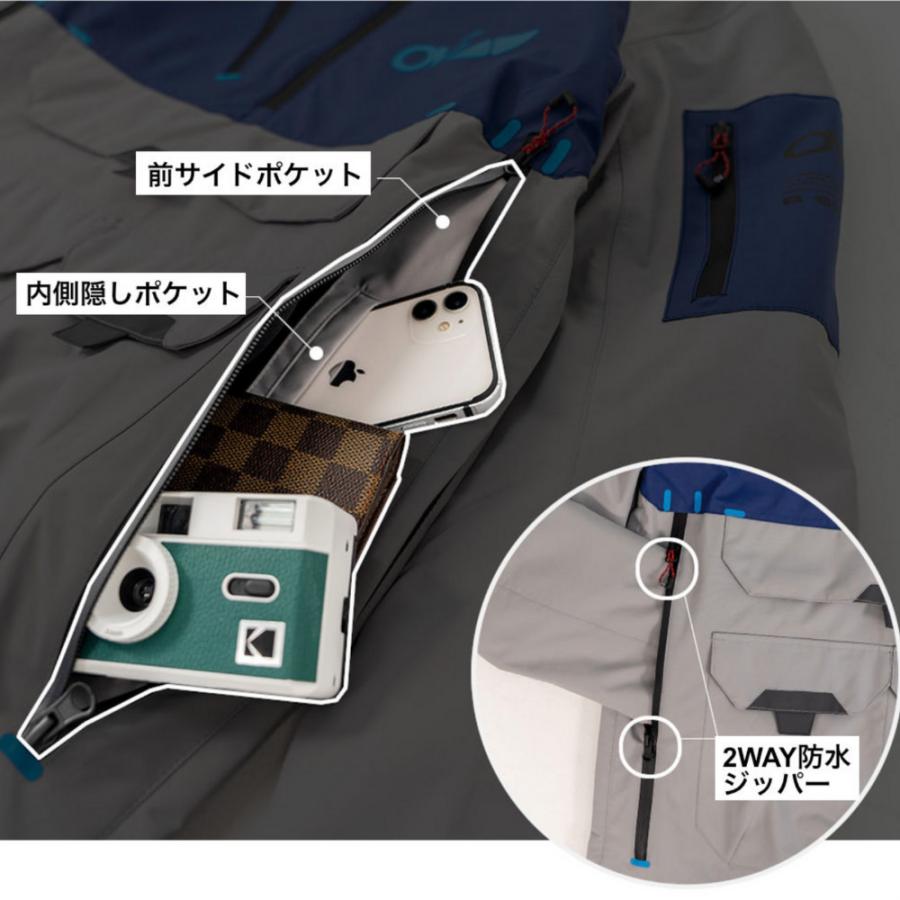 OVYO INTRO PULLOVER JACKET ジャケット アウター ウィンドブレーカー メンズ レディース キッズ パーカ 秋冬 防水 防風 ブランド 2023 保温 黒 