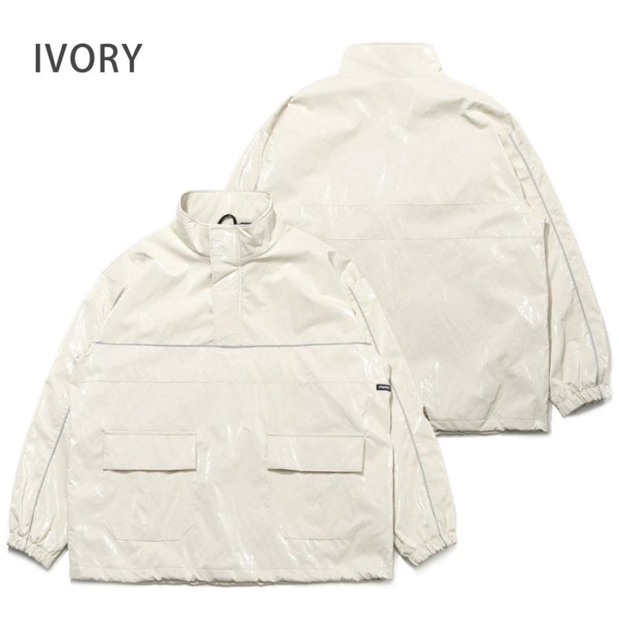 Bsrabbit ANORAK JACKET WHITE 着用画像追加しました