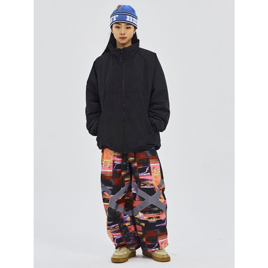 BSRABBIT ORIGINAL POT-X REFLECTIVE JOGGER PANTS スノーボードウェア ボトムス メンズ レディース  ジョガー パンツ 防水 黒 2023 2024 3色 送料無料の画像