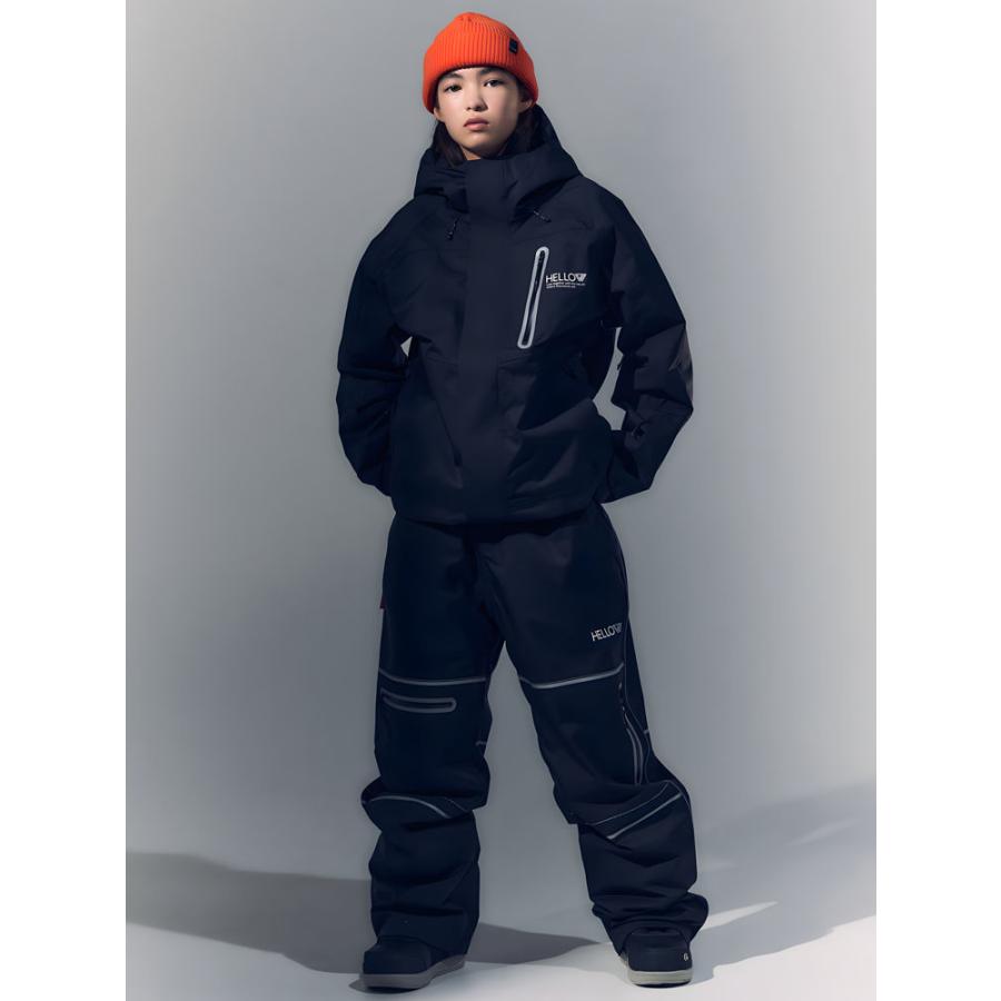 HELLOW PAMPAS JACKET スノーボードウェア フーディー ジャケット 男女