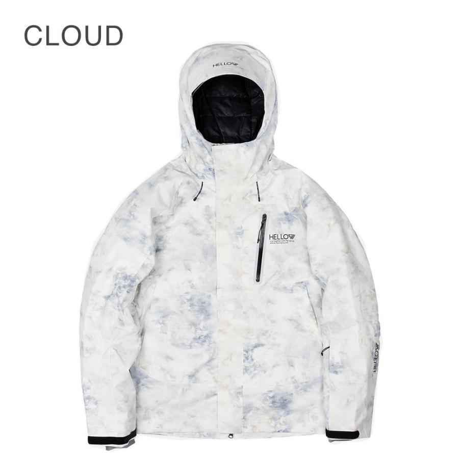 HELLOW PAMPAS JACKET スノーボードウェア フーディー ジャケット 男女