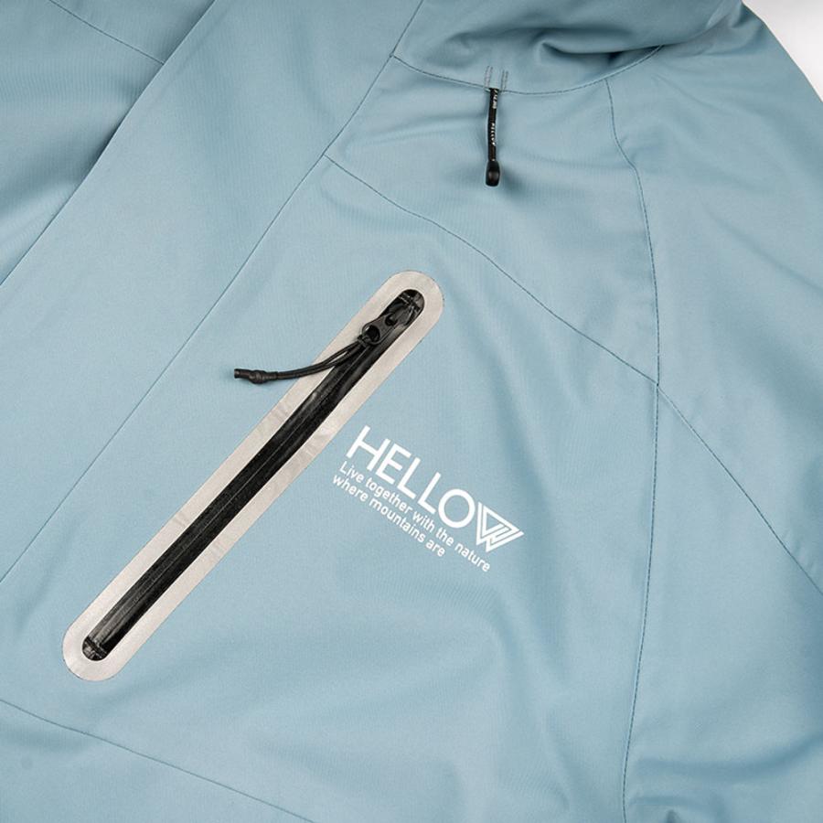 HELLOW PAMPAS JACKET スノーボードウェア フーディー ジャケット 男女