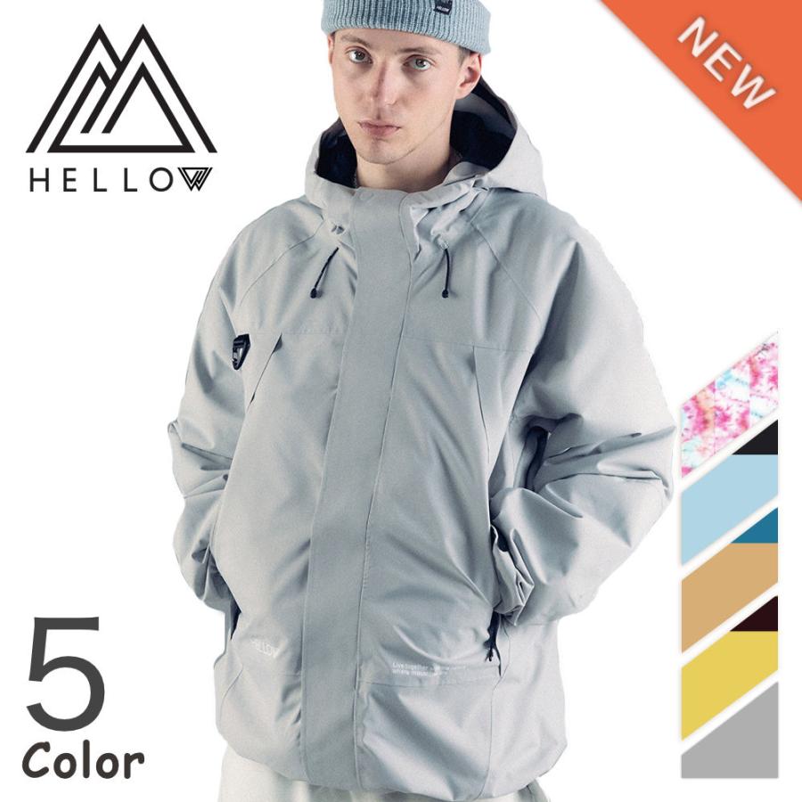 HELLOW TRACE JACKET スノーボードウェア フーディー ジャケット 男女