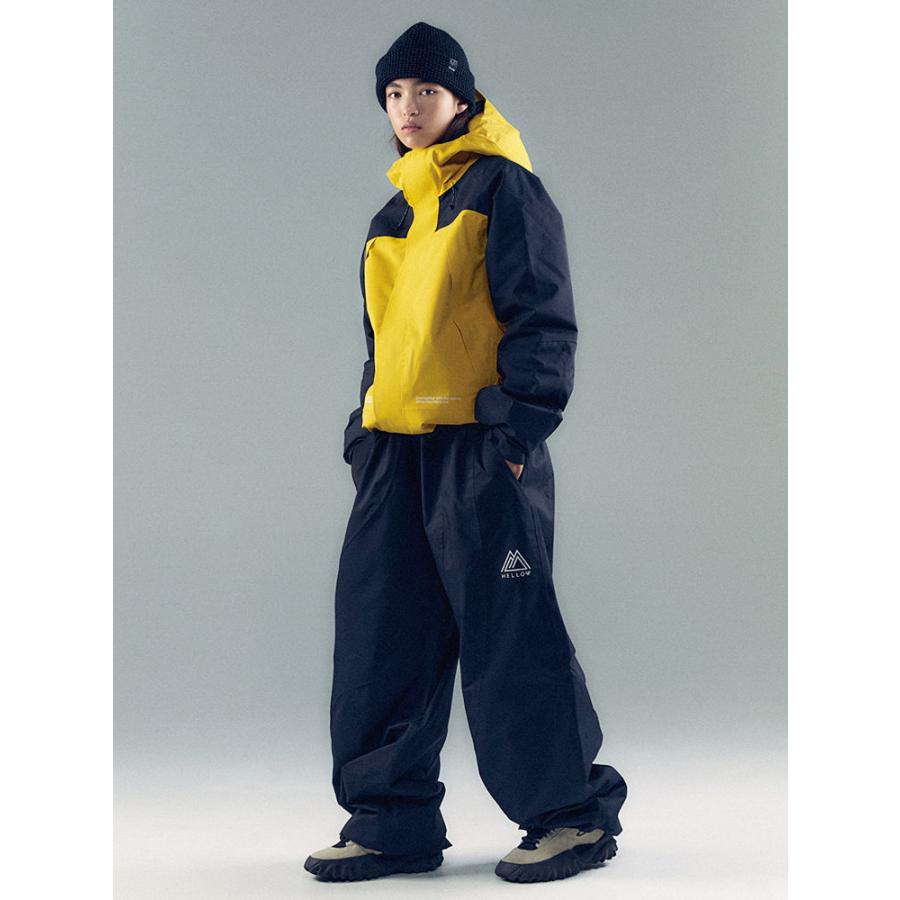 HELLOW スノーボードウェア フード付き M HELLOW TRACE JACKET スノーボードウェア フーディー ジャケット 男女