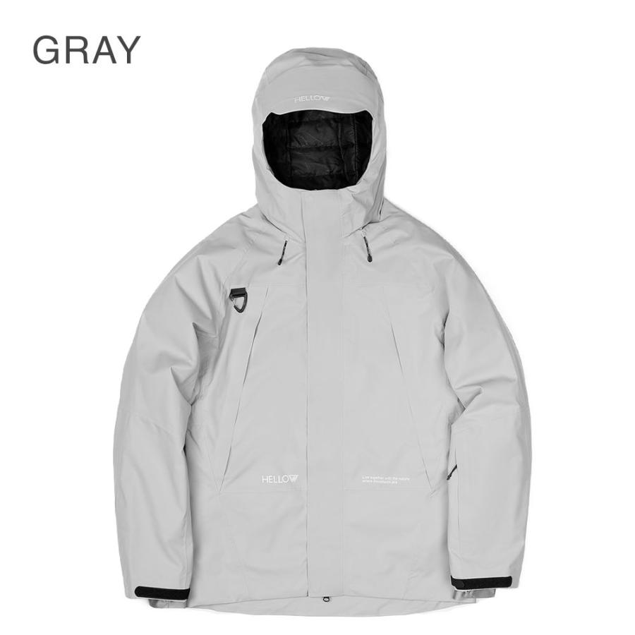 HELLOW TRACE JACKET スノーボードウェア フーディー ジャケット 男女