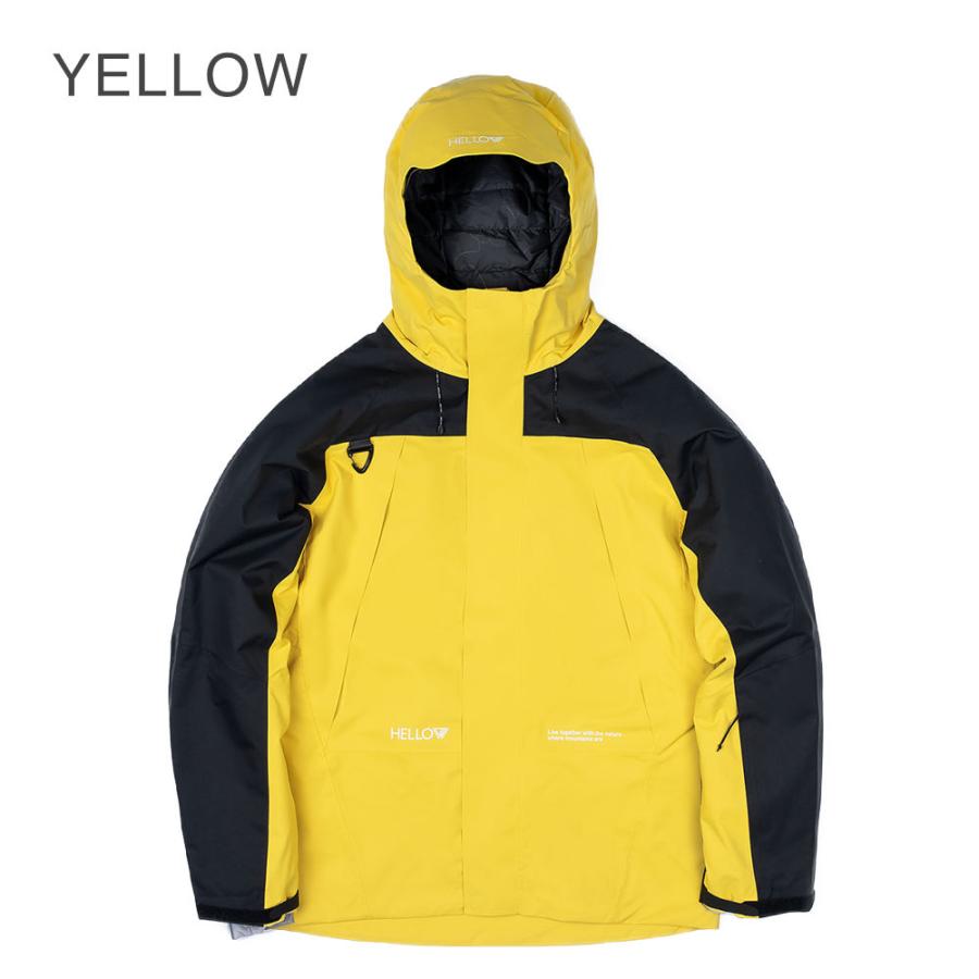 HELLOW TRACE JACKET スノーボードウェア フーディー ジャケット 男女