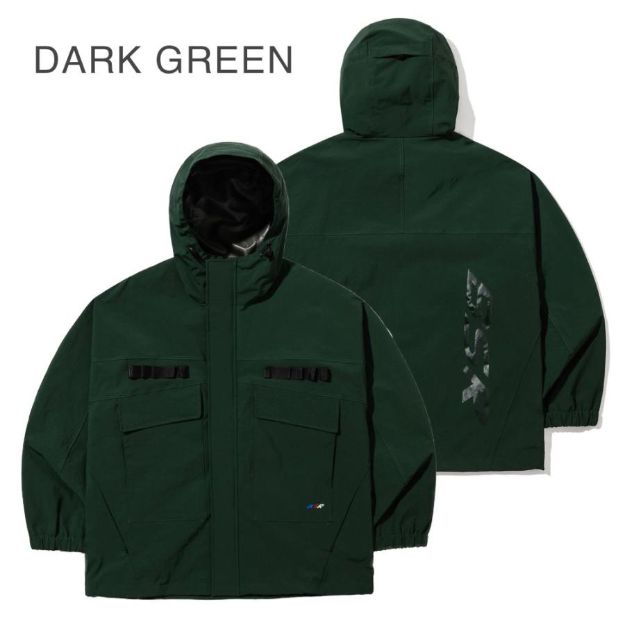 BSRABBIT スノボードウェアL BSRABBIT REFINED HOODED JACKET スノーボードウェア フーディー