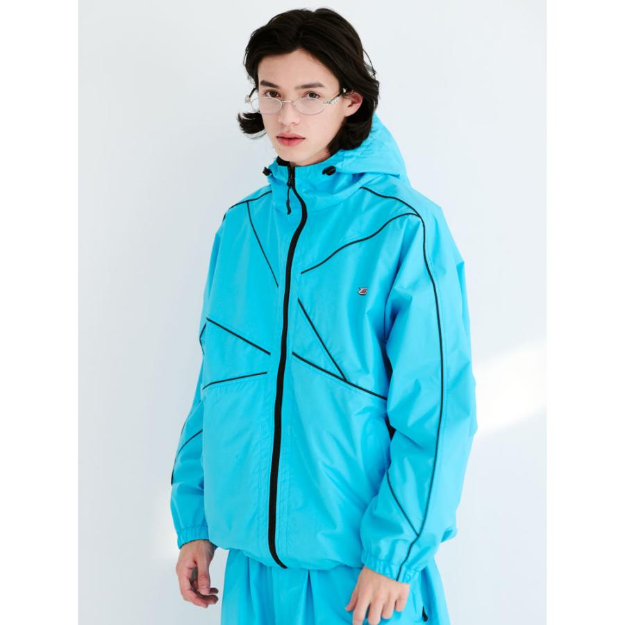 BSRABBIT SPIDERWEB HOODED JACKET スノーボードウェア フーディー