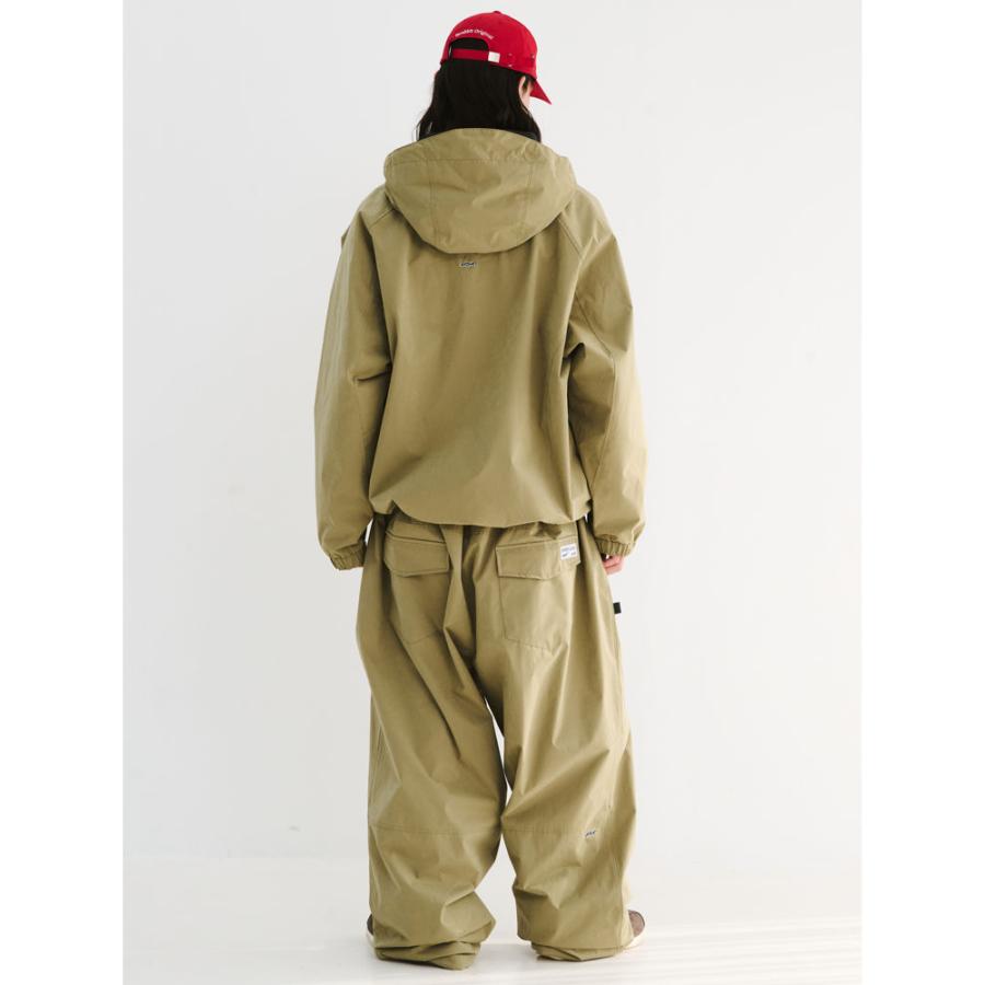 BSRABBIT SOFT PEACH HOODED JACKET スノーボードウェア フーディー