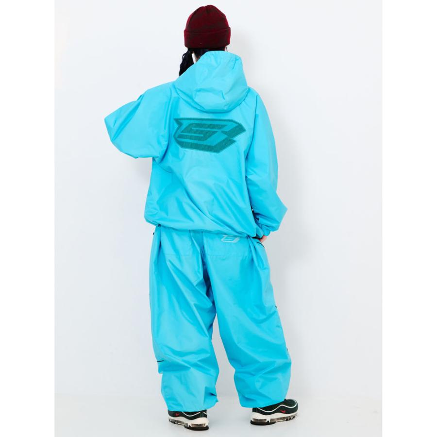 BSRABBIT SPIDERWEB SUPER WIDE JOGGER PANTS スノーボードウェア