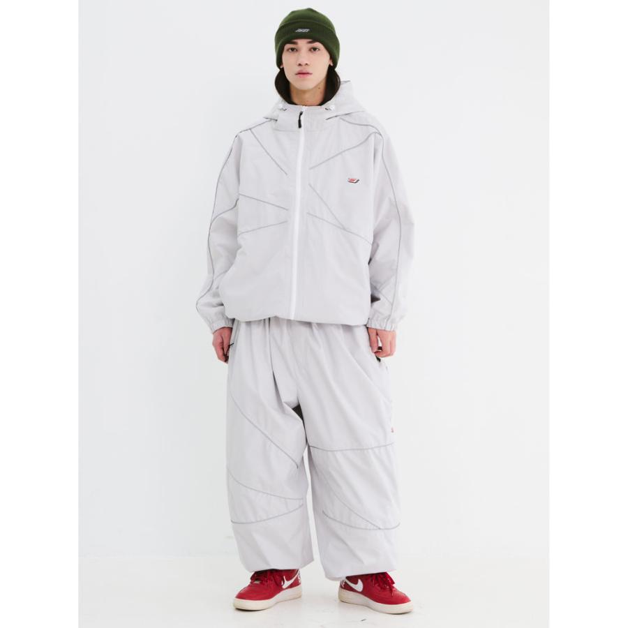 BSRABBIT SPIDERWEB SUPER WIDE JOGGER PANTS スノーボードウェア