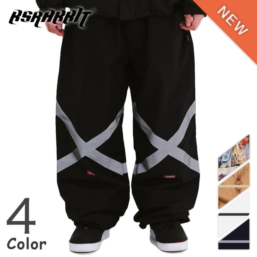 BSRABBIT ORIGINAL POT-X REFLECTIVE WIDE JOGGER PANTS スノーボード