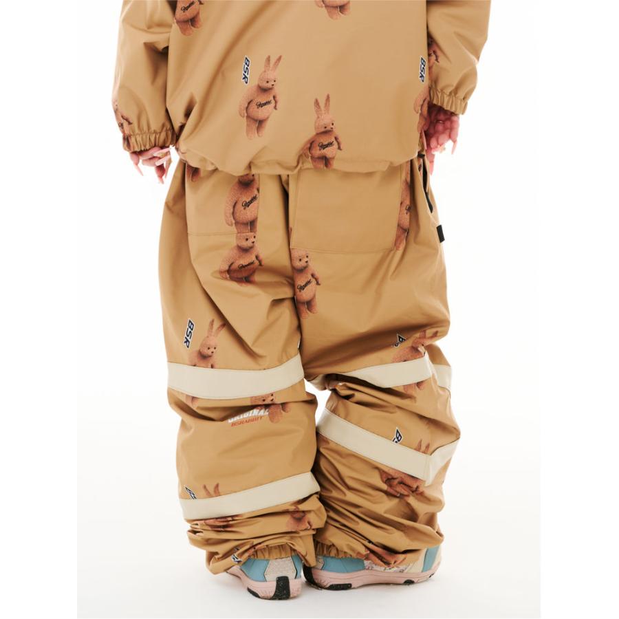 BSRABBIT ORIGINAL POT-X REFLECTIVE WIDE JOGGER PANTS スノーボード