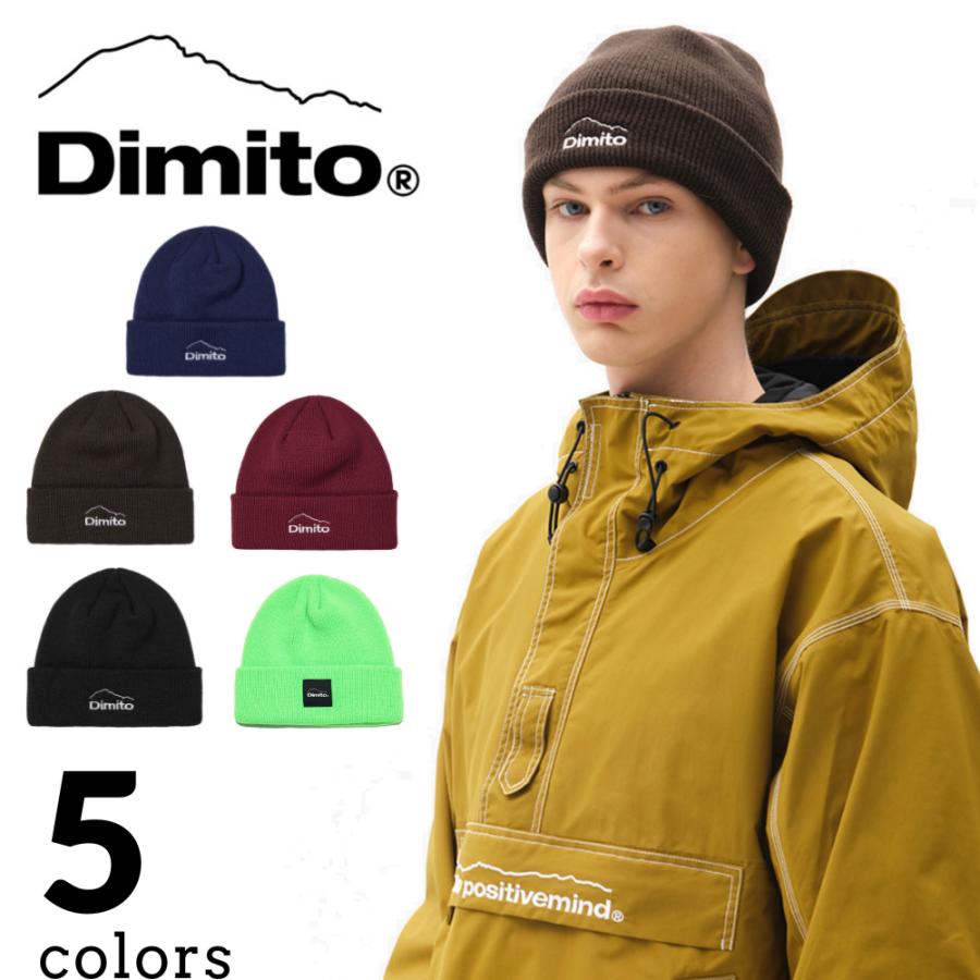 DIMITO（ディミト） DIMITO MT LOGO KNIT BEANIE ニット帽 キャップ