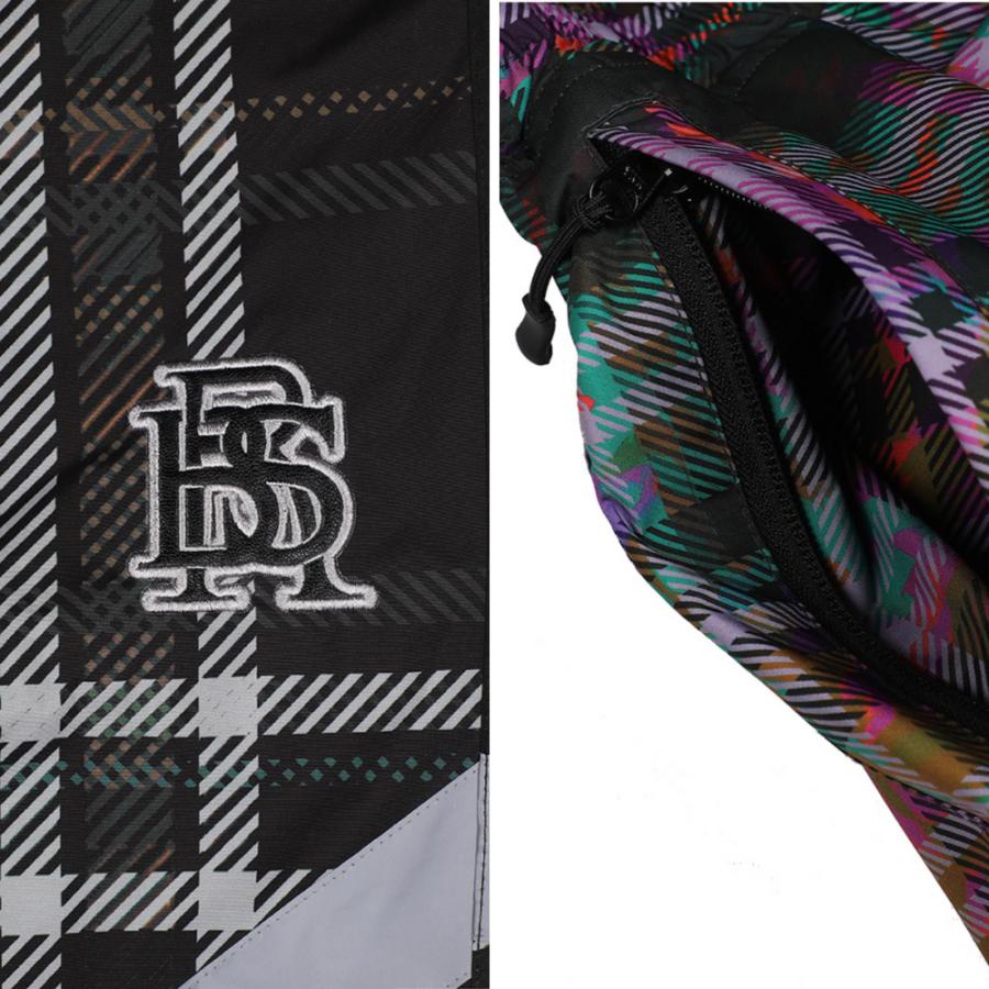 BSRABBIT POT-X REFLECTIVE JOGGER PANTS ボトムス メンズ レディース キッズ 柄 ジョガー パンツ ズボン スポーツ スノボ 防水 色 ゆったり サイズ 黒の画像