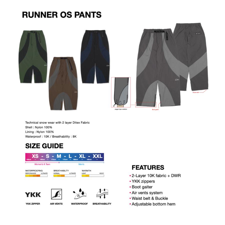 DIMITO RUNNER OS PANTS 防水 防寒 パンツ ボトムス ズボン