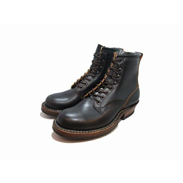 ホワイツブーツ White's Boots BOUNTY HUNTER PLAIN TOE 350BW06 バウンティハンター ブラッククロムエクセル メンズ ワークブーツの画像