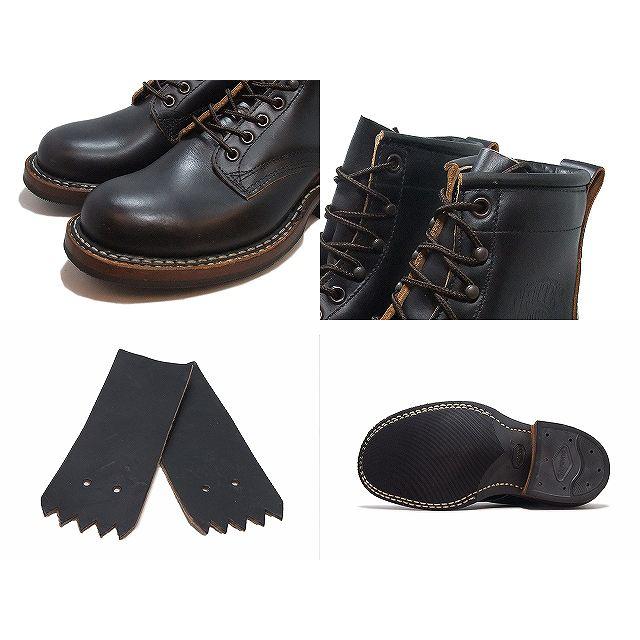 ホワイツブーツ White's Boots BOUNTY HUNTER PLAIN TOE 350BW06 バウンティハンター ブラッククロムエクセル メンズ ワークブーツの画像