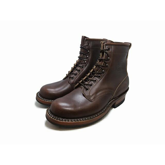 ホワイツブーツ White's Boots BOUNTY HUNTER PLAIN TOE 350BW06 バウンティハンター ブラウンクロムエクセル メンズ ワークブーツの画像