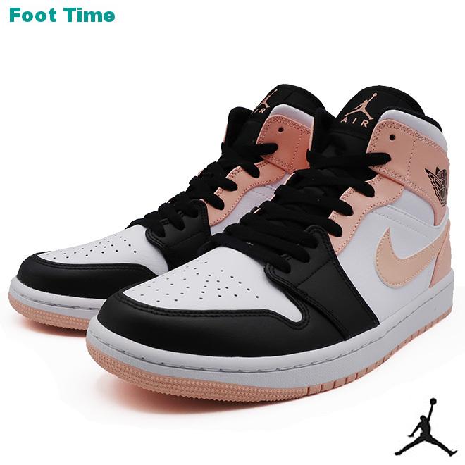 超特価 ナイキ エア ジョーダン 1 ミッド Nike Air Jordan 1 Mid ホワイト アークティックオレンジ ブラック White Arctic Orange Black 133 靴 メンズ靴 スニーカー スニーカー