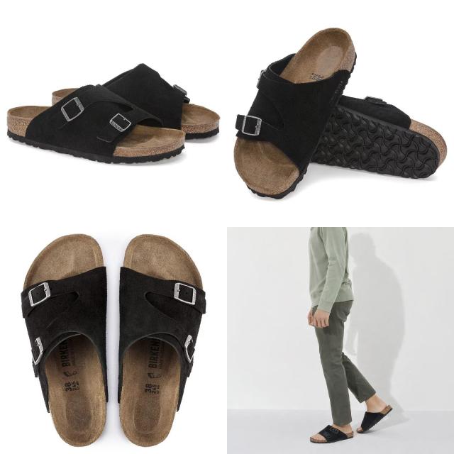 ビルケンシュトック チューリッヒ ブラック ミンク BIRKENSTOCK ZURICH 1025045 1023842 メンズ レディース サンダルの画像