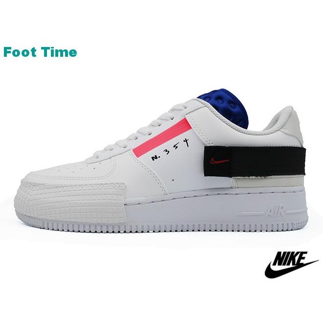 af1 type summit white on feet