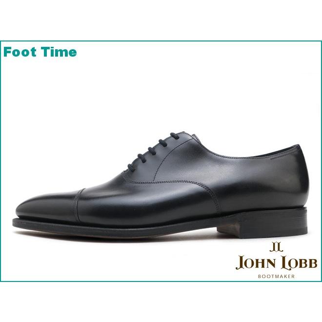 JOHN LOBB（ジョンロブ） シティ2 シングルレザー ブラック キャップ
