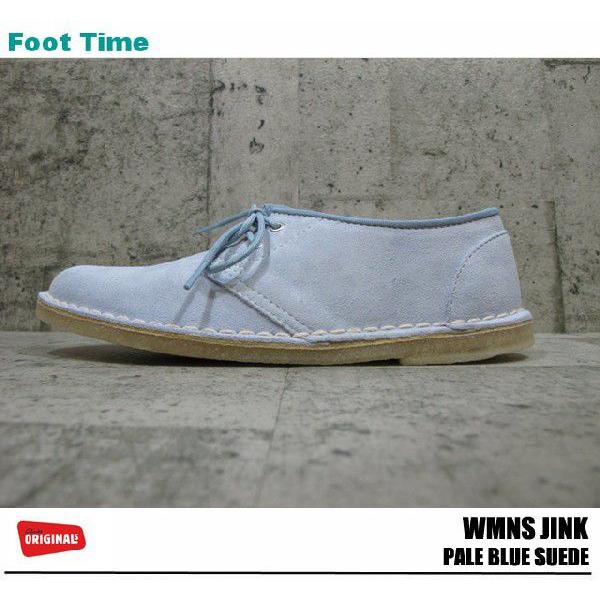 CLARKS WMNS JINK クラークス ウイメンズ ジンク PALE BLUE SUEDE #20353039