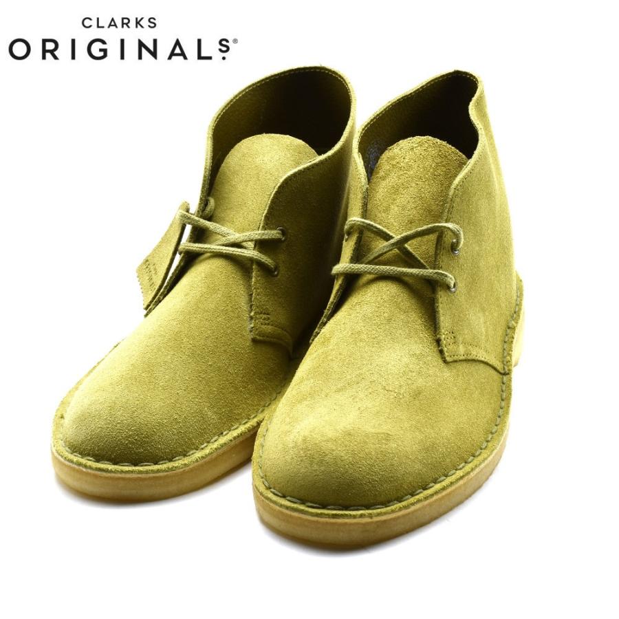 Clarks（クラークス） デザートブーツ カーキ スエード 26144162