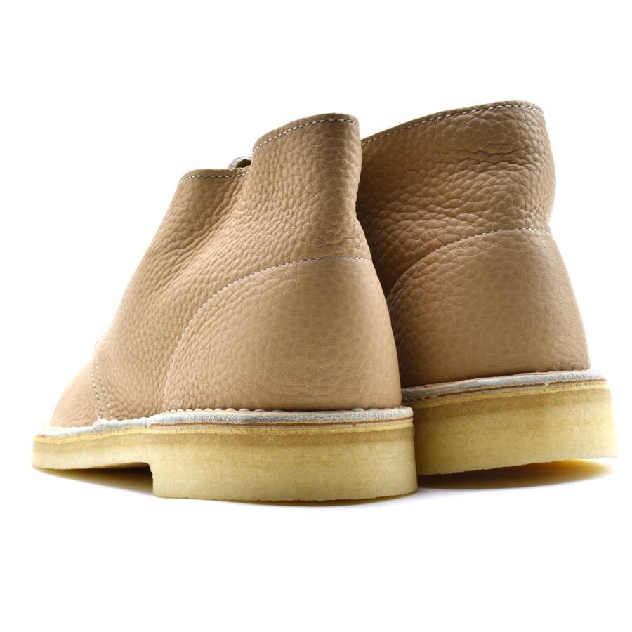 クラークス CLARKS DESERT BOOT OFF WHITE LEATHER 26144809 デザートブーツ オフホワイト レザー メンズ【送料無料】 Clarks（クラークス） デザートブーツ オフホワイト レザー 26144809