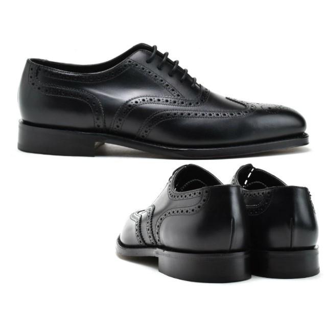 Loake（ローク） ウィングチップ Loake BUCKINGHAM ブラック メンズ