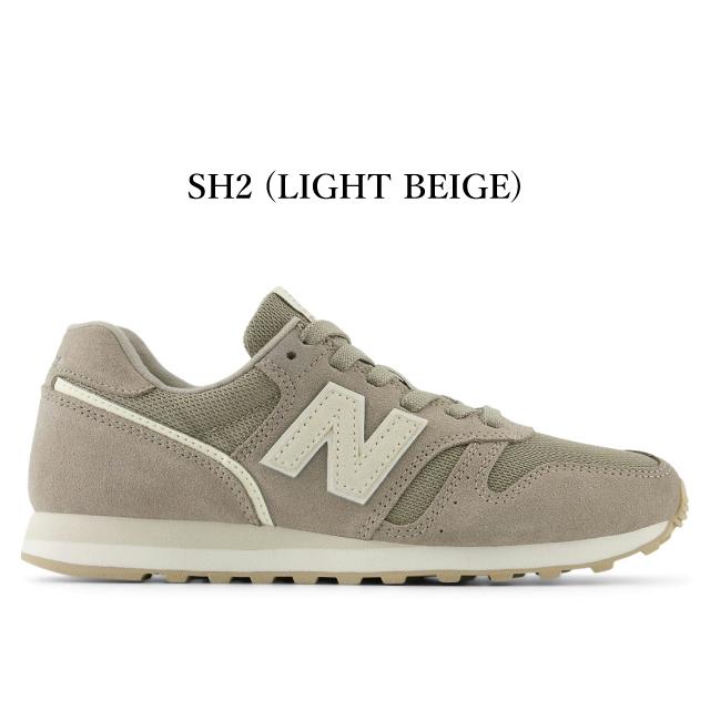 ニューバランス スニーカー レディース 373 new balance W373 WL373 ホワイト ベージュ ブラック ネイビー グレー ピンク ブルー 靴 NBの画像