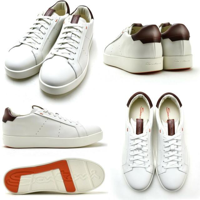 SANTONI サントーニ Santoni スニーカー ホワイト メンズ : Foot SANTONI サントーニ Santoni スニーカー ホワイト メンズ : Foot