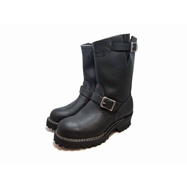 ウエスコ カスタム ボス エンジニアブーツ WESCO CUSTOM BOSS 7709100 9インチ BLACK BLACK ブラック ブラックソールの画像