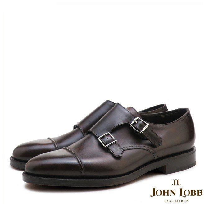 JOHN LOBB ジョンロブ ウィリアム2 ダブルレザー ダークブラウン 