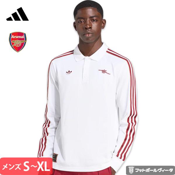 アーセナル Champions 2026 白 ポロシャツ Mサイズ adidas（アディダス） アーセナル アイコンポロ ポロシャツ 25/26 2025