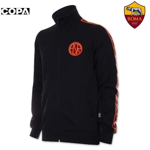 Copa AS Roma トラックジャケット　ローマ COPA ASローマ ブラックテーパージャケット トラックジャケット copa