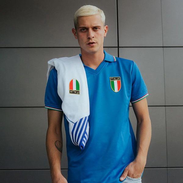 イタリア代表 1982 レトロTシャツ ユニフォーム柄 半袖 copa アパレル 正規品