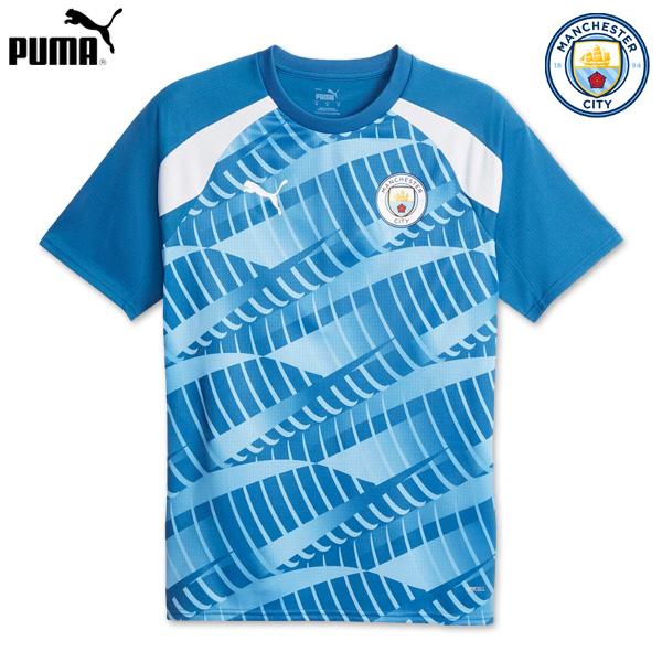 マンチェスターシティ プレマッチジャージー トレーニング 練習着 ユニフォーム 23/24 2023 2024 半袖 PUMA プーマ