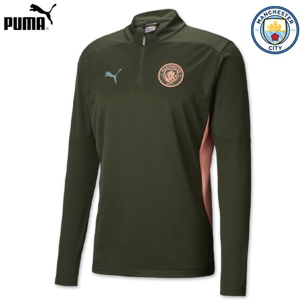 【海外限定品 】PUMA マンチェスターシティ トレーニングトップ長袖 S PUMA（プーマ） マンチェスターシティ トレーニングトップ ドリル