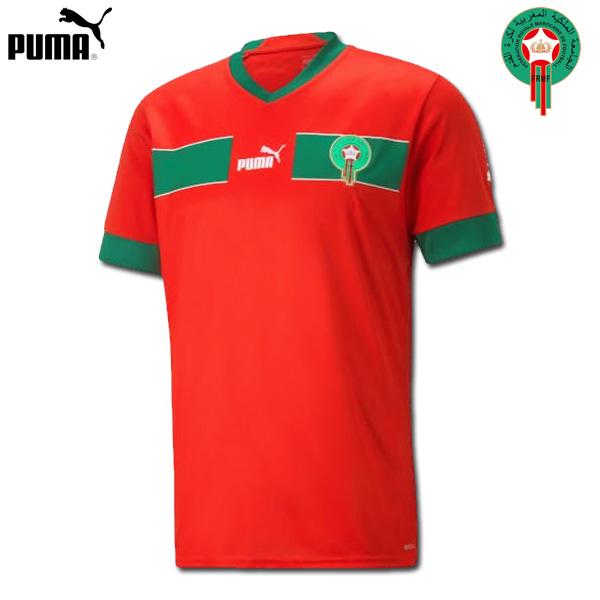 PUMA（プーマ） モロッコ代表 ユニフォーム ホーム 22/23 半袖 正規品