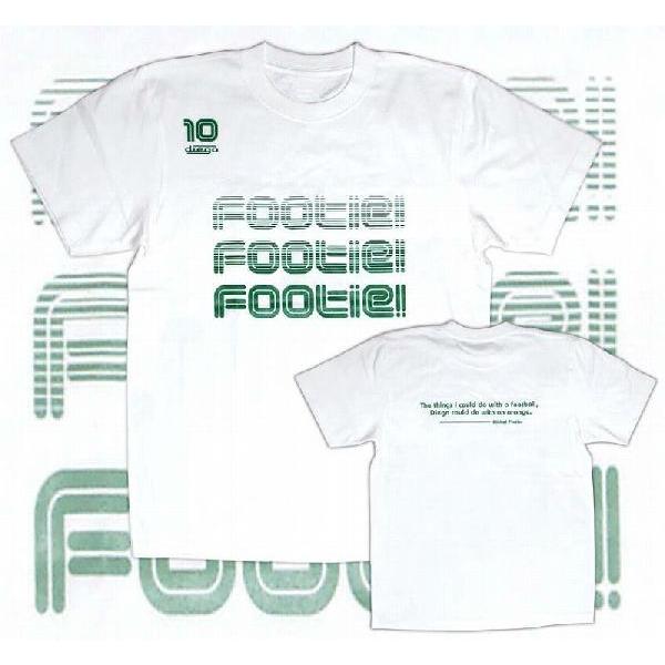 diego　『FOOTIE！ FOOTIE！ FOOTIE！』 Tシャツ（ホワイト) | 