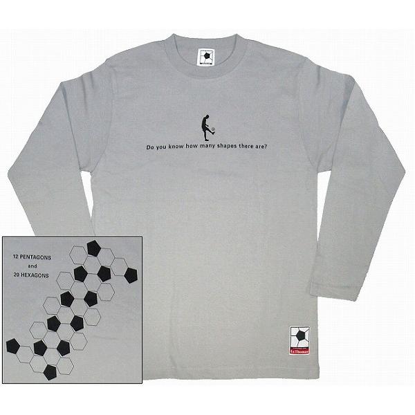 f.c. Thomas　「Kick the Football！」　長袖Tシャツ　グレー | 