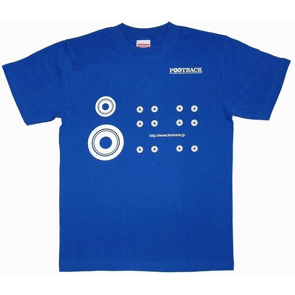 FOOTRACK　Tシャツ [ブルー]限定色！｜footballfan