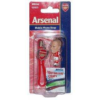 ジウベルト・シウバ(アーセナル04/05)　携帯ストラップ（オフィシャル） |  | 01