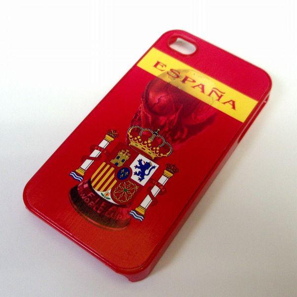 スペイン代表 iphone4/4sプラスティックカバー | 