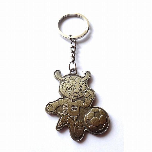 ブラジルワールドカップ2014 マスコットブロンズキーホルダー(Kick) | 