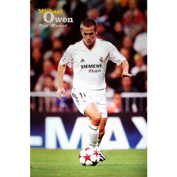 オーウェン レアルマドリッド04 05 ポスター P373 サッカーショップ Footballfan 通販 Yahoo ショッピング